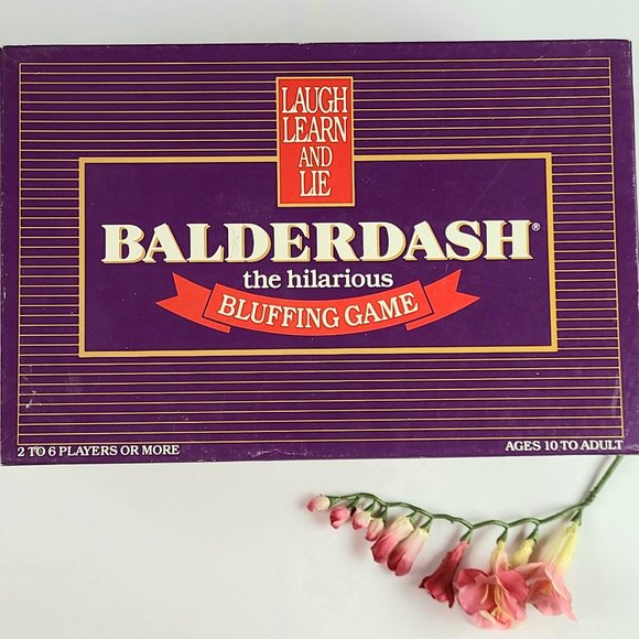 1984- BalderDash - The Games Gang Ltd.- The Hilarious Bluffing Game - Picture 6 of 9